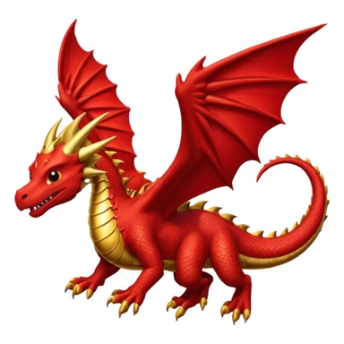 Dragón volando  sticker