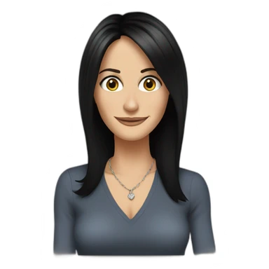 Courtney cox sticker