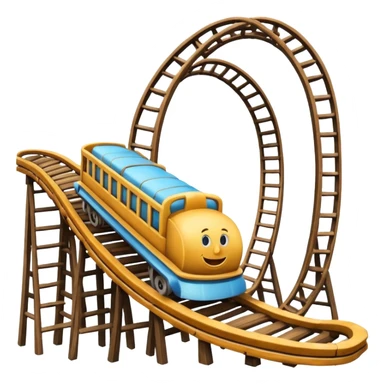 roller coaster sticker