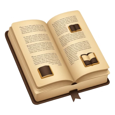 an open book with a dark cover. on the pages of the book, there are examples of beige-colored tiles sticker