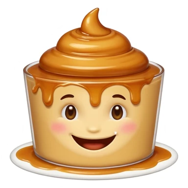 pudim sorrindo sticker