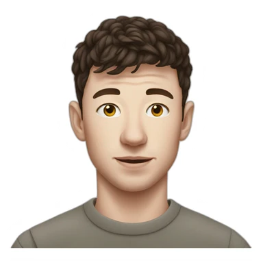 Barry Keoghan portrait sticker