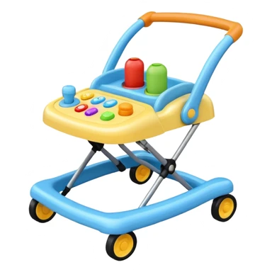 baby walker sticker