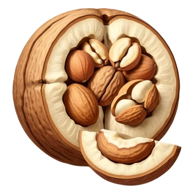 Nuts balls anatomy sticker