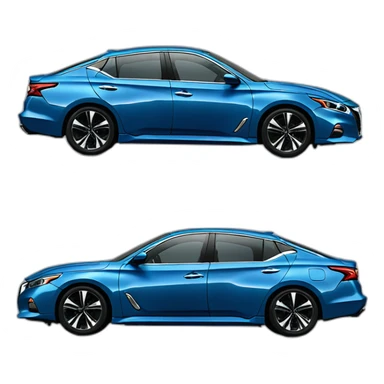 Nissan altima 2020 blue sticker