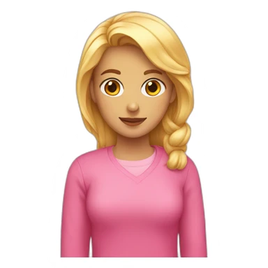 pink october sticker