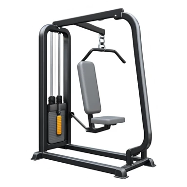 High position pull-down machine sticker