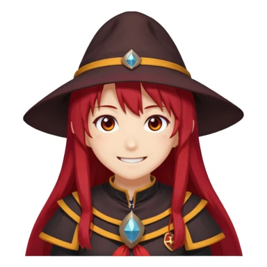 Megumin from konosuba sticker