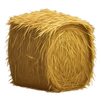 Hay bails sticker