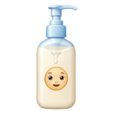 baby lotion sticker