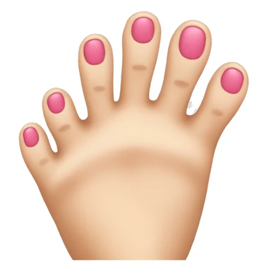 Toes  sticker