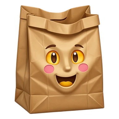 paper bag sticker