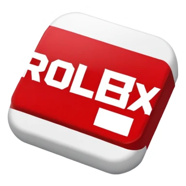 Roblox logo sticker