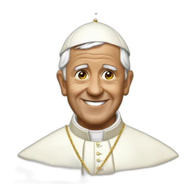 Pope franciscus sticker