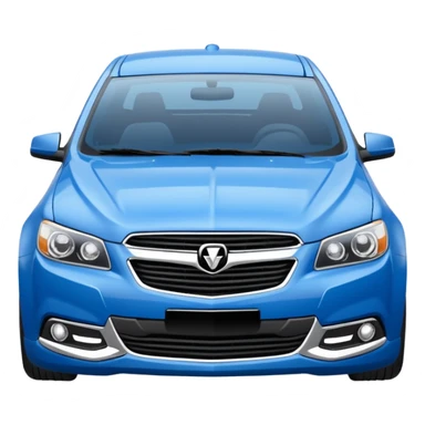 Blue Holden vf commodore  sticker