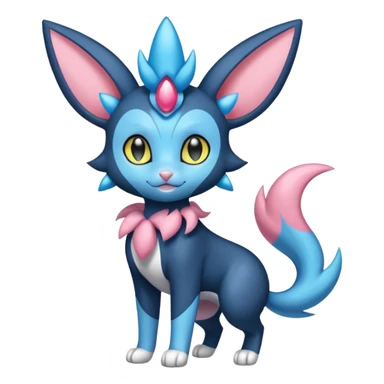 Luxray-Sylveon-Dewott-fusion sticker