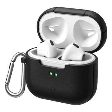 airpods in a music vinyl themed case sticker