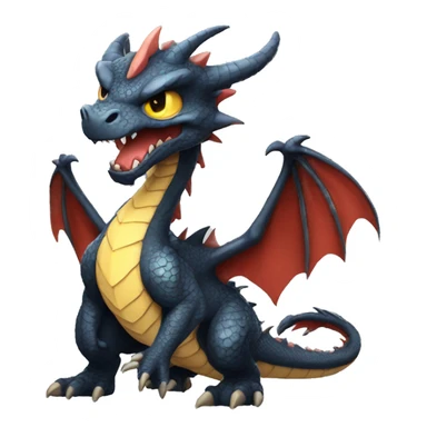 edgy dragon-Fakémon  sticker