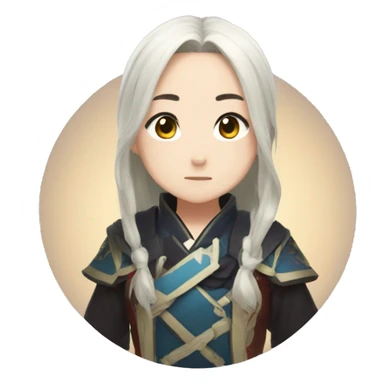 Qiqi from genshin impact  sticker