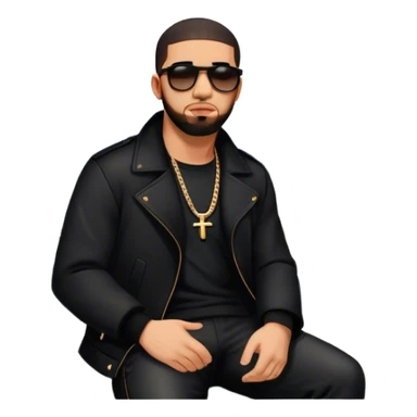 Drake sitting on cn tower sticker