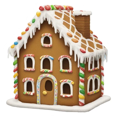 gingerbread house sticker