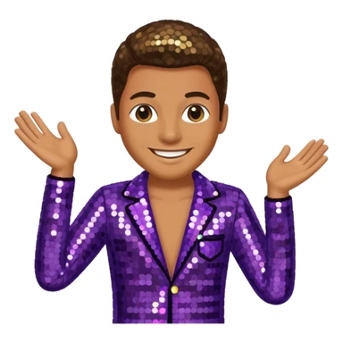 Disco, happy sticker