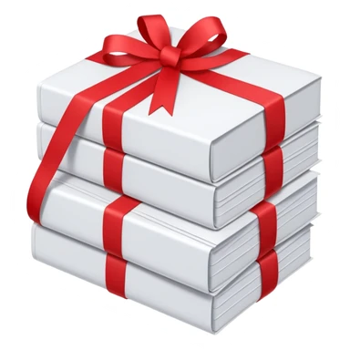 stack of stamped unopened letters sticker