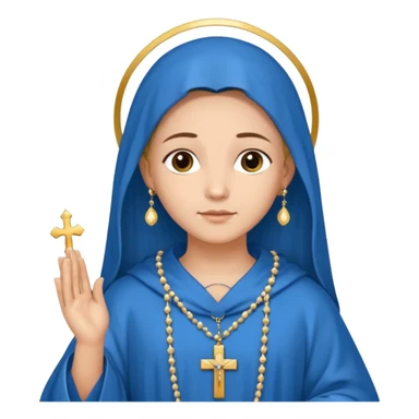 Emoji nossa senhora aparecida (e o nome da fazenda) sticker
