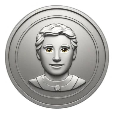 platinum coin sticker