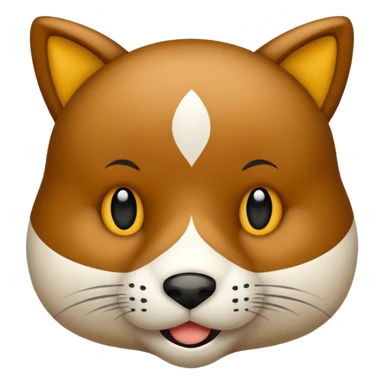 hazme un emoji de huron sticker