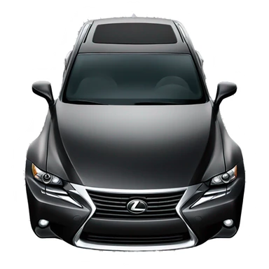 Black Lexus is350 sticker