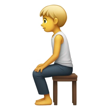 Back pain sticker