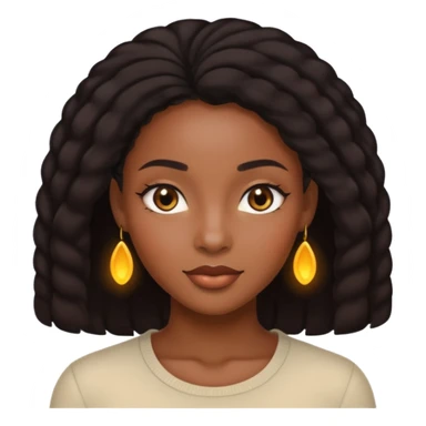 Black women aestetic sticker