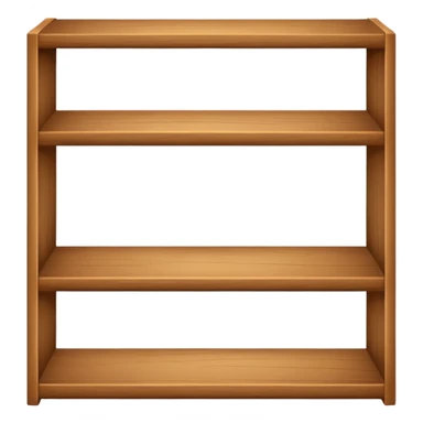 empty shelves, simple, clear sticker