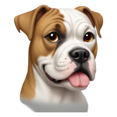 American bulldog sticker