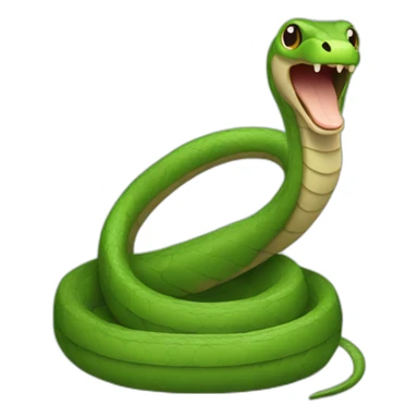 A snake in a canon sticker