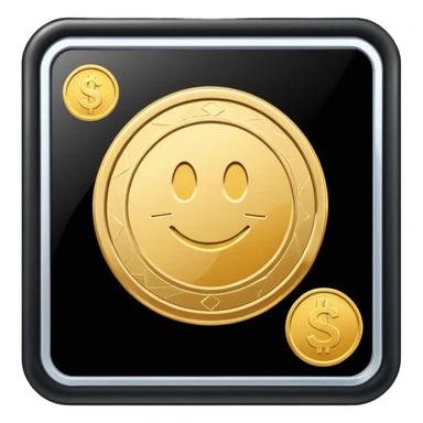 jeu à gratter avec une pièce sticker