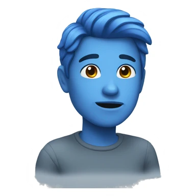 Feeling Blue sticker