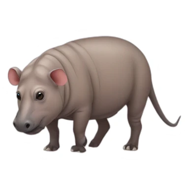 Babirusa sticker