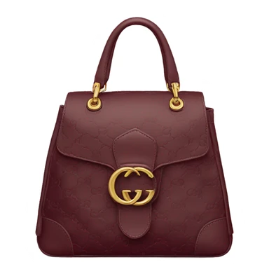 Gucci bag Burgundy sticker