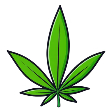 Weed and funny  sticker