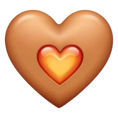 heart warm with love sticker