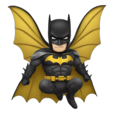 Batman sur une abeille 🐝 sticker