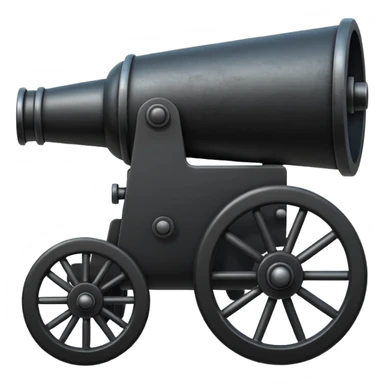 black cannon sticker