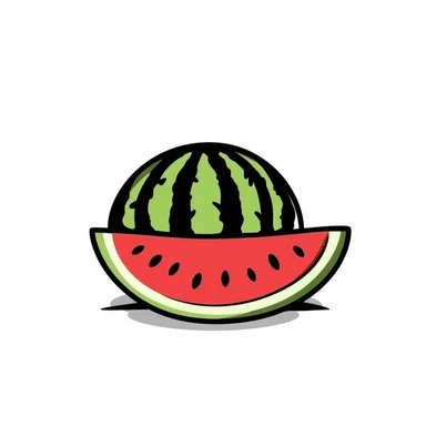 watermelon sticker