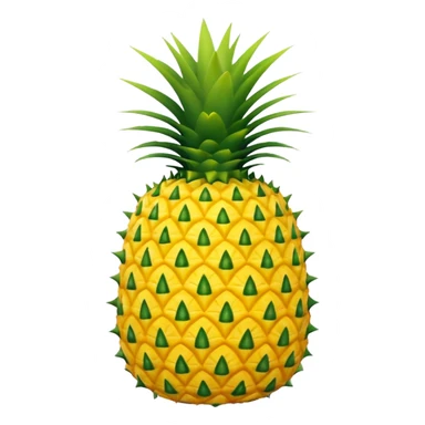 upside down pineapple sticker