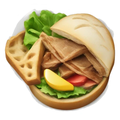 Gourmet lunch  sticker