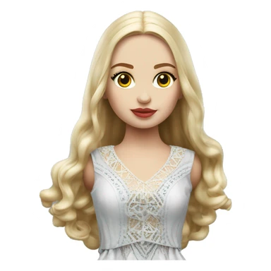 snejana onopka model slavic doll  sticker