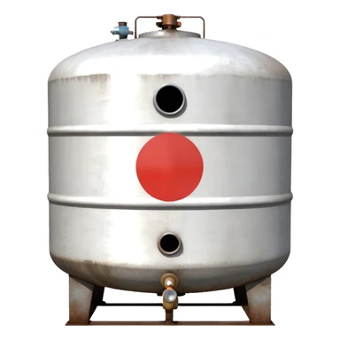 1000 gal residential propane tank white sticker