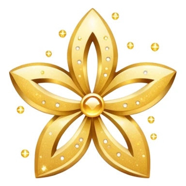 glitter white symbol of health + sticker